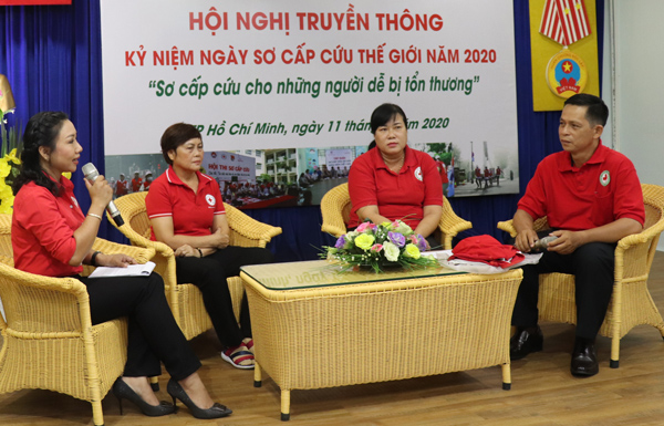Hội CTĐ Thành phố Hồ Chí Minh: Hội nghị truyền thông kỷ niệm “Ngày Sơ cấp cứu thế giới” năm 2020